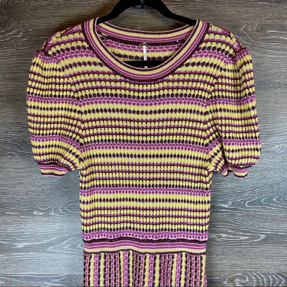 Free People Into You Mini Dress NWOT - Picture 6 of 12